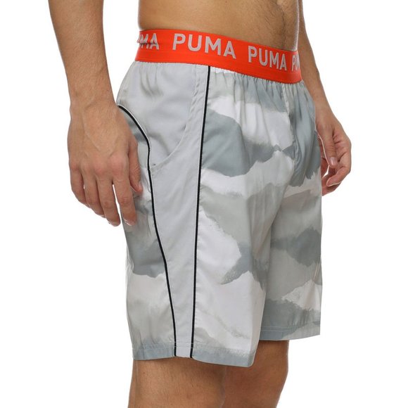 PUMA 521548 Woven 8" Training Shorts Harbor Mist - Picture 1 of 4